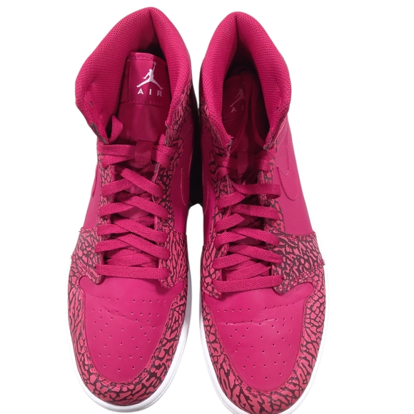 Nike Air Jordan 1 Retro Red Elephant Men's Size 11.5 Great Condition no BOX - Picture 3 of 6